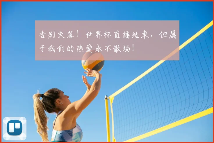 告别失落!世界杯直播结束,但属于我们的热爱永不散场!